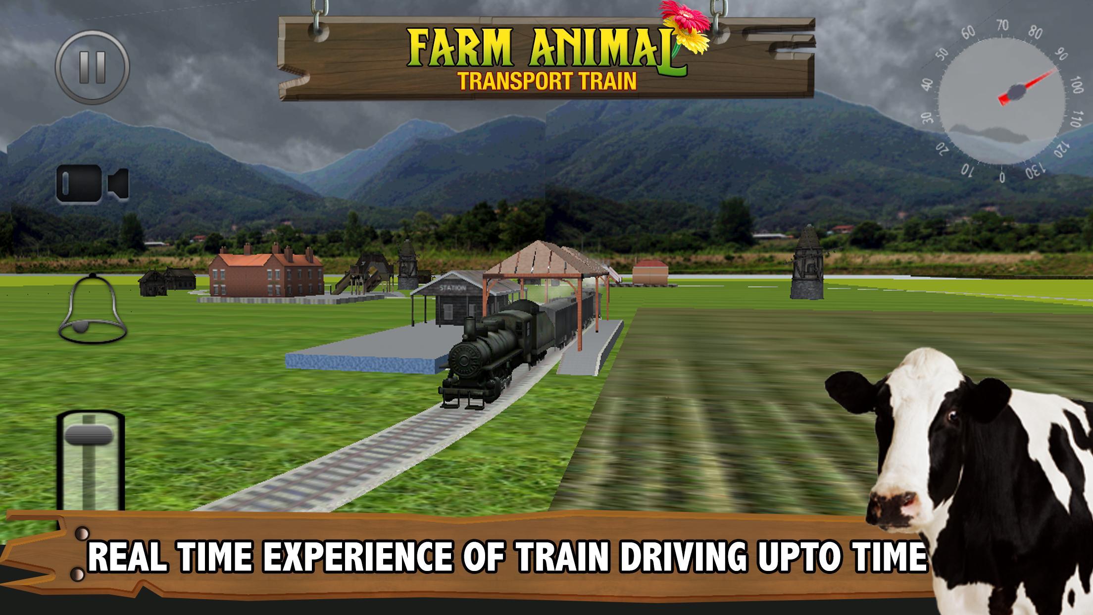Farm Animals Transport Train