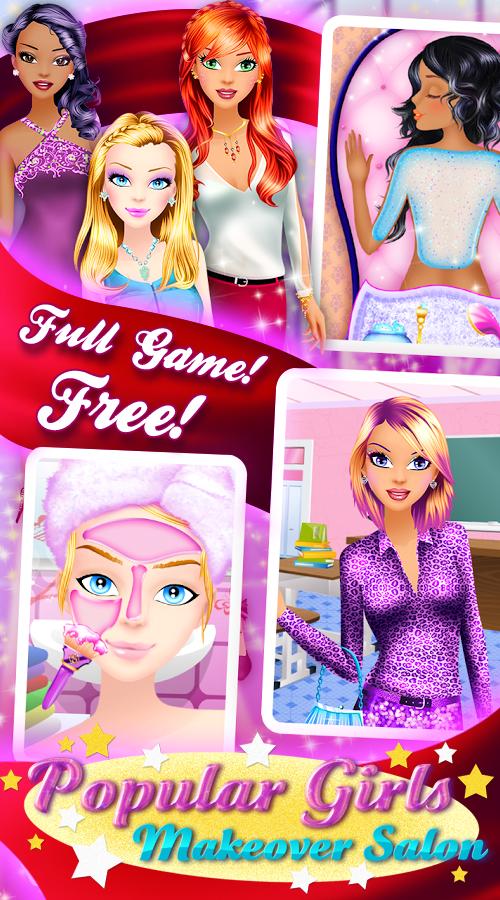 Popular Girls Makeover Salon