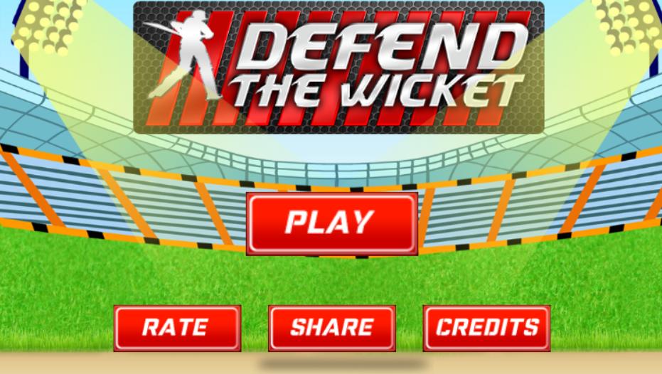 Cricket - Defend the Wicket