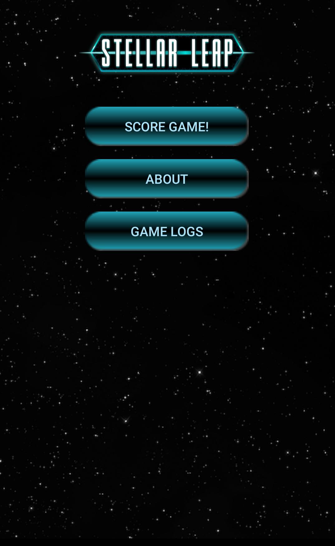 Stellar Leap Scorepad