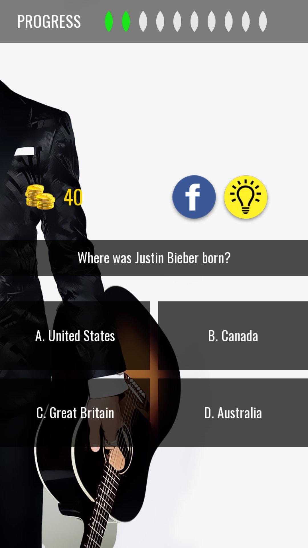Quiz Justin Bieber