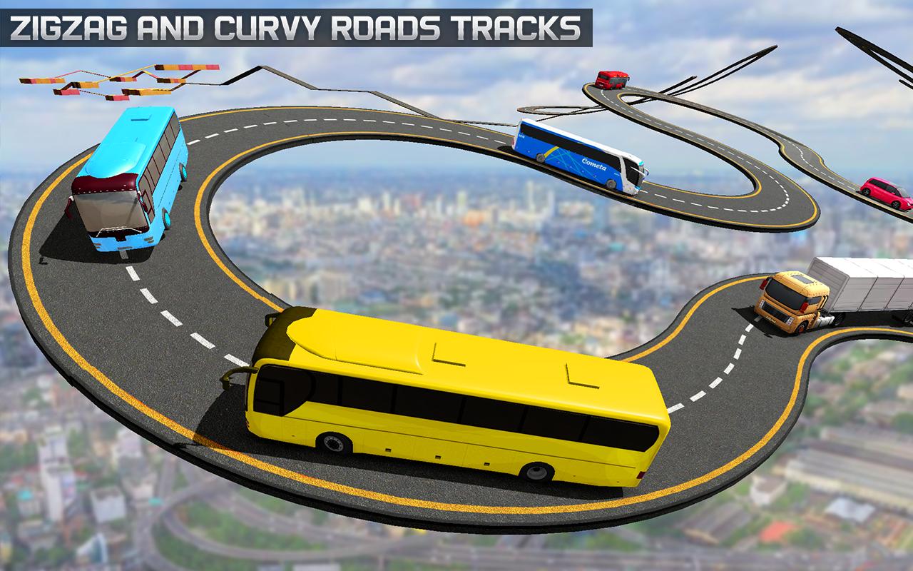 Bus Stunt Games: Impossible Track Bus Drive Sim