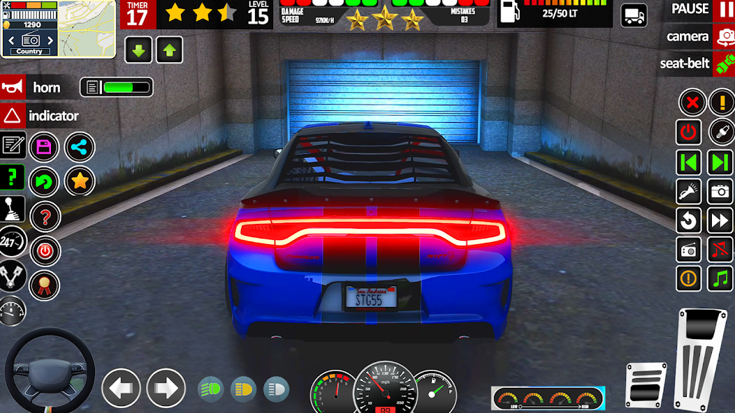 Modern Car 3D: Driving School