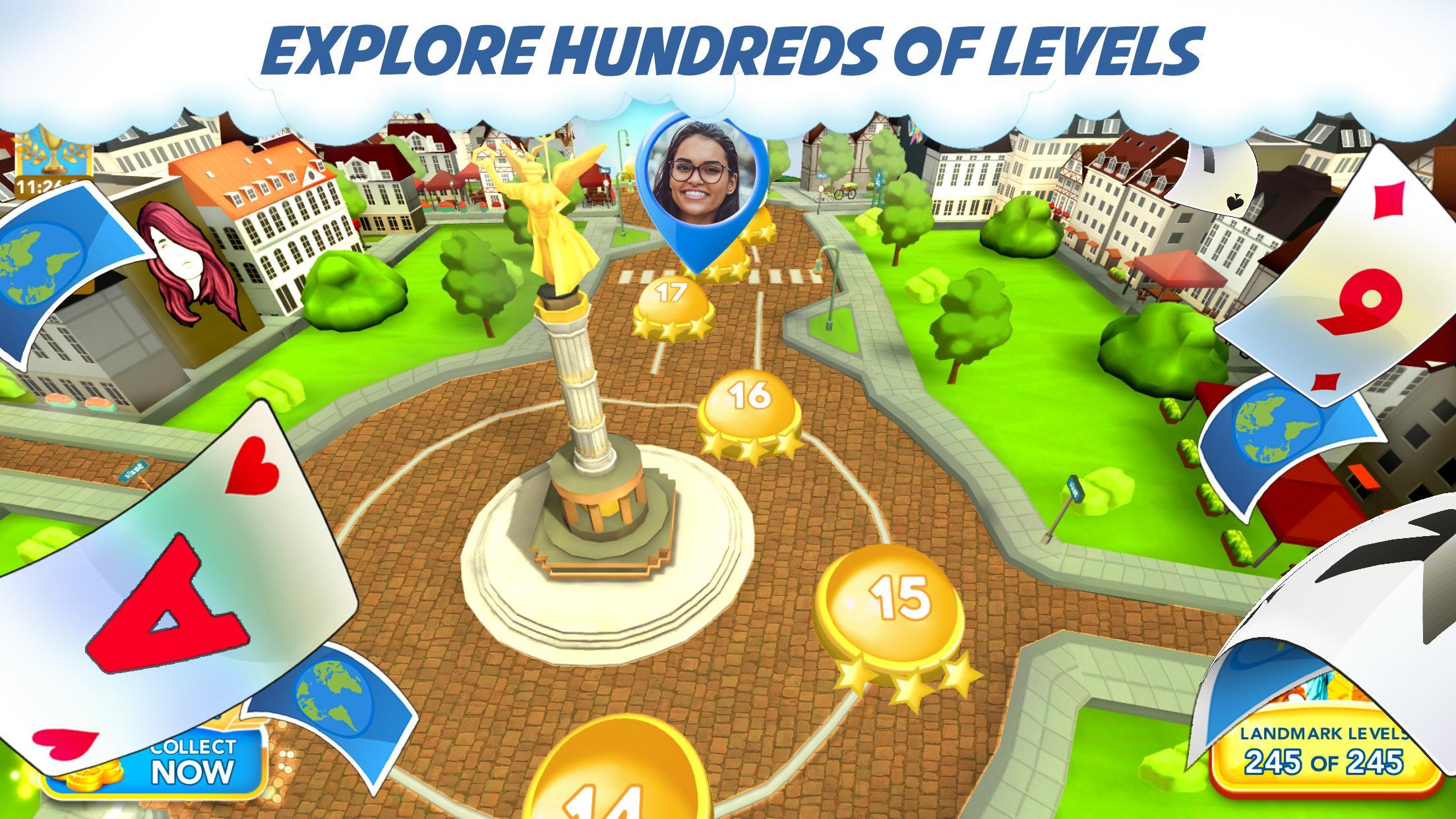 Destination Solitaire - Fun Puzzle Card Games!