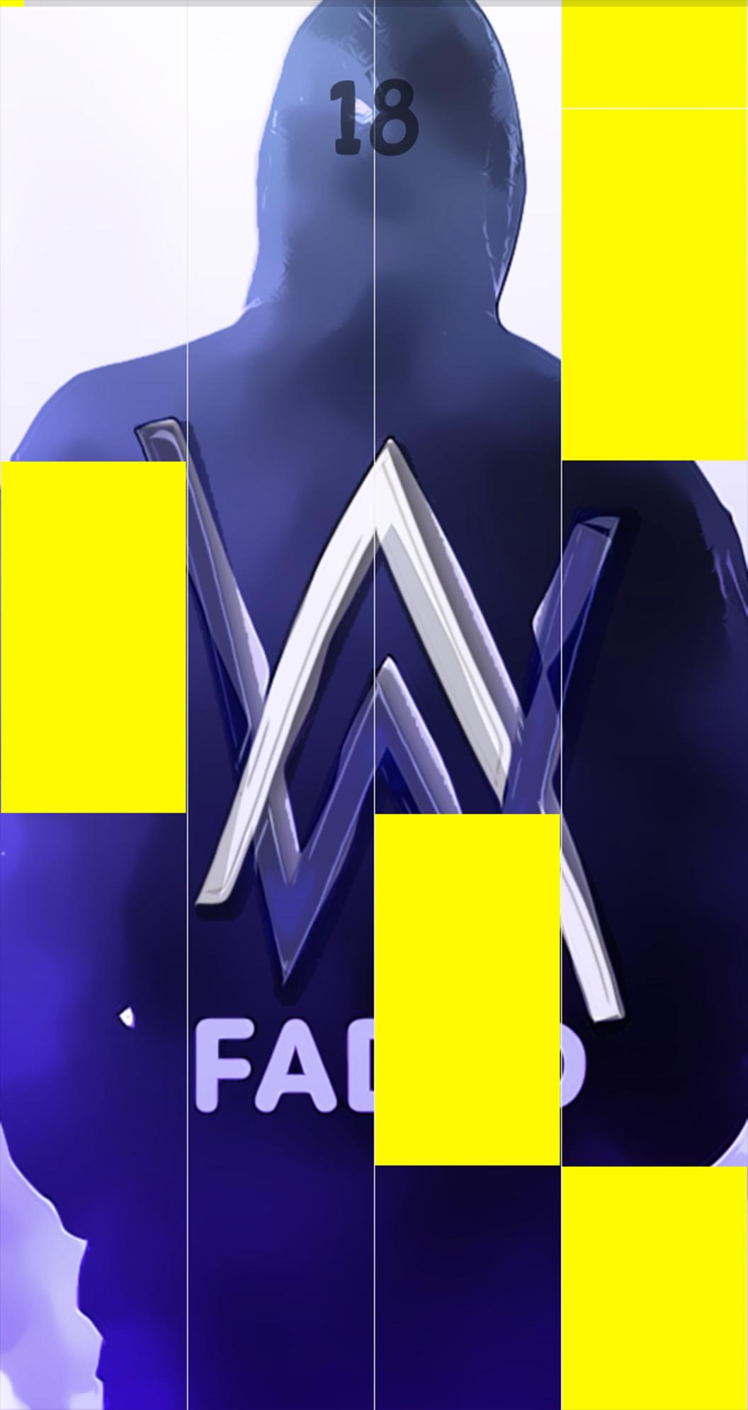 Alan Walker piano tile