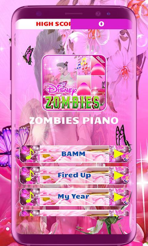 ZOMBIES DISNEY`S Piano Tile New 2018