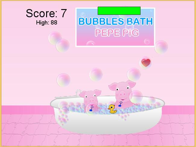 Bubbles Bath Pepe Pig