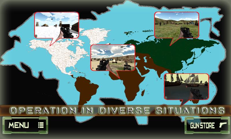 Commando Gunship Mission Game