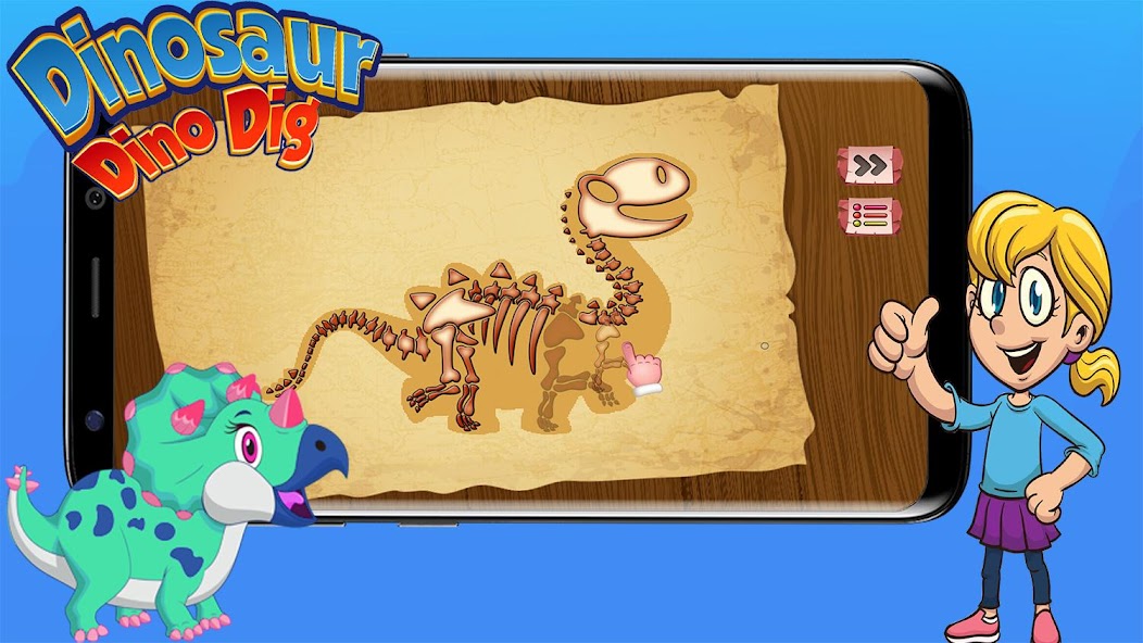 Digging Games Dinosaurs Bones