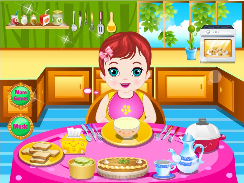 Baby Games Danny Feeding