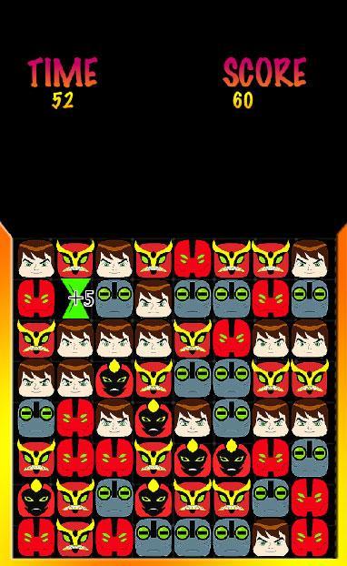 Ben Aliens Match Game