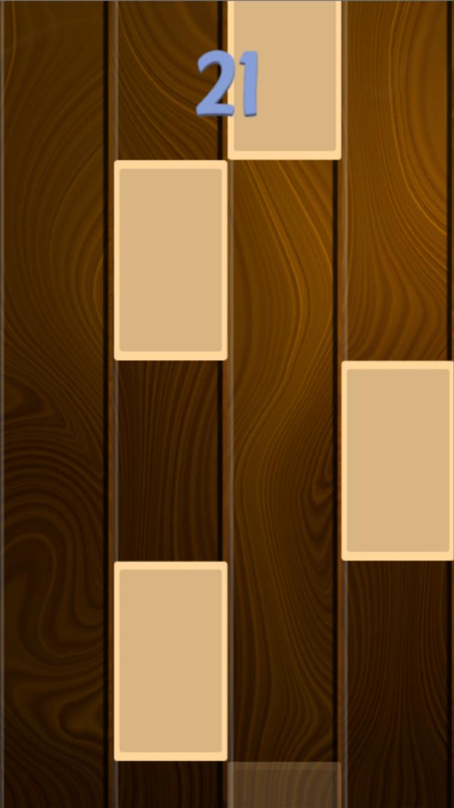 Requiem for a Dream - Piano Wooden Tiles