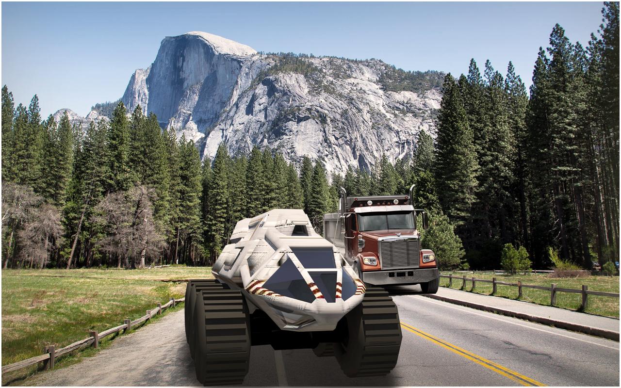 Super Mountain Truck Rush