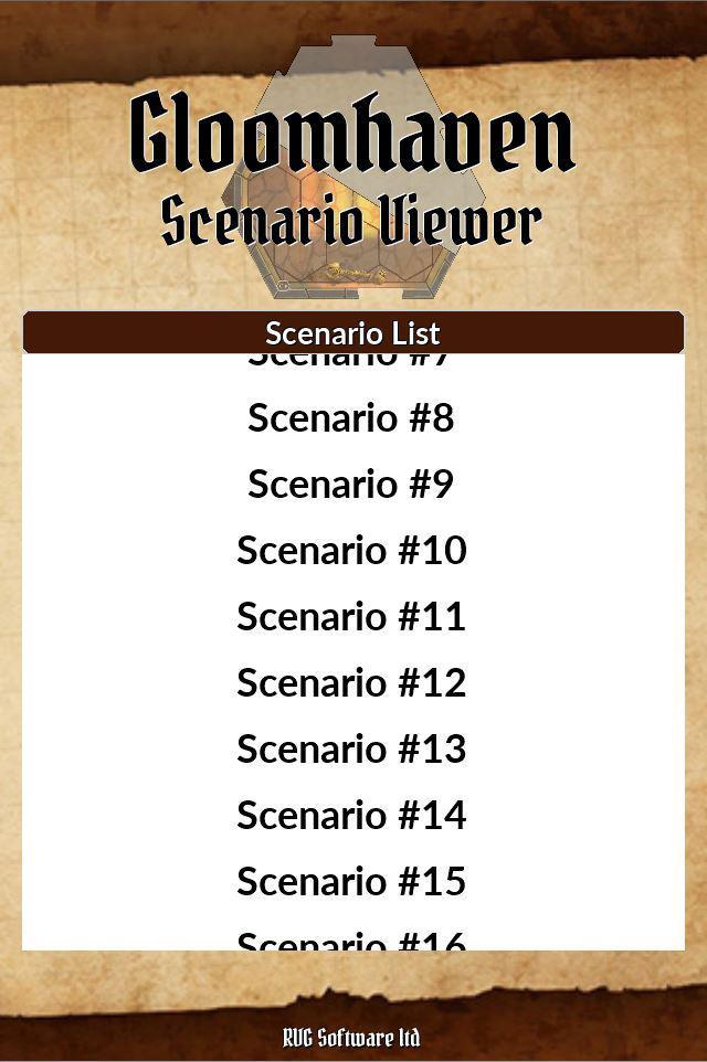 Gloomhaven Scenario Viewer