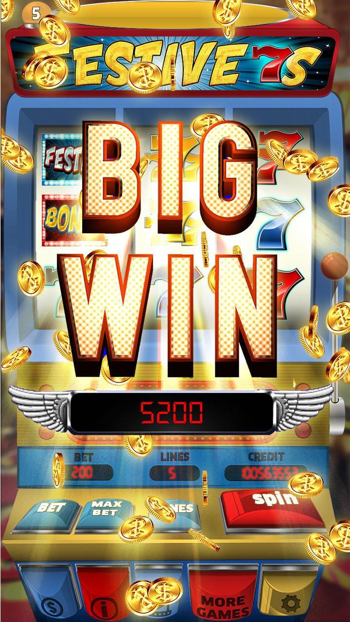 Festive 7s Slot Machine