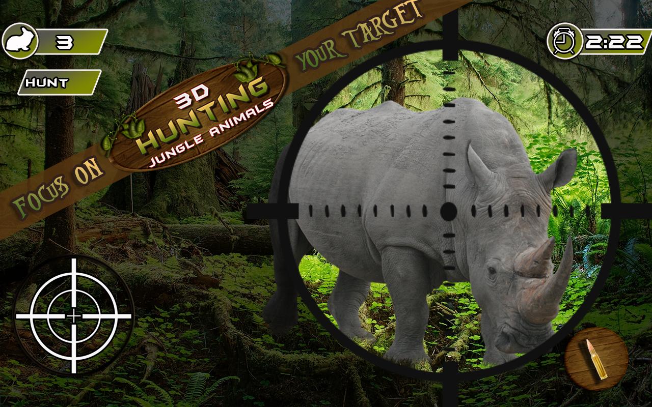 3D Hunting Jungle Animals