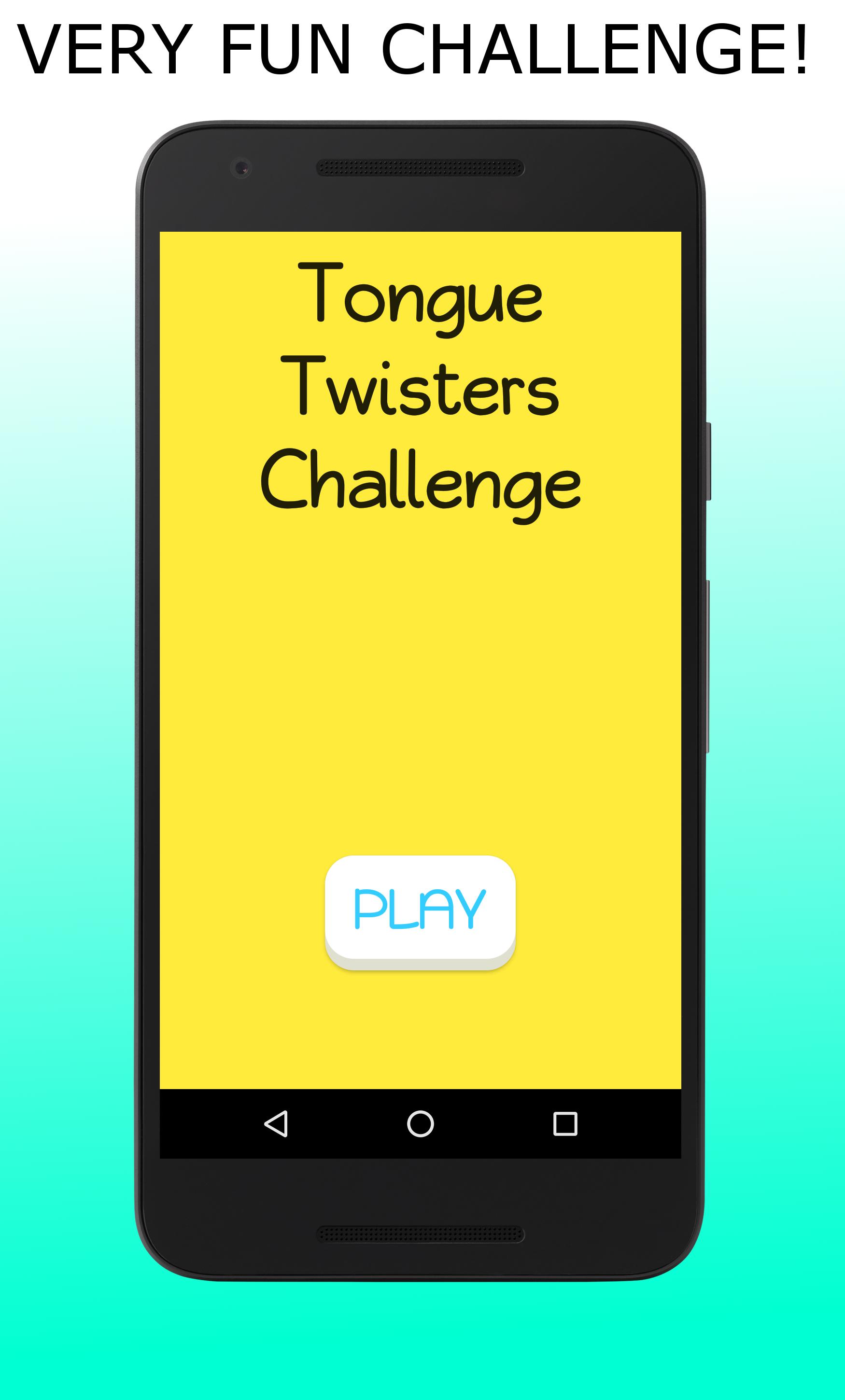 Tongue Twisters Challenge