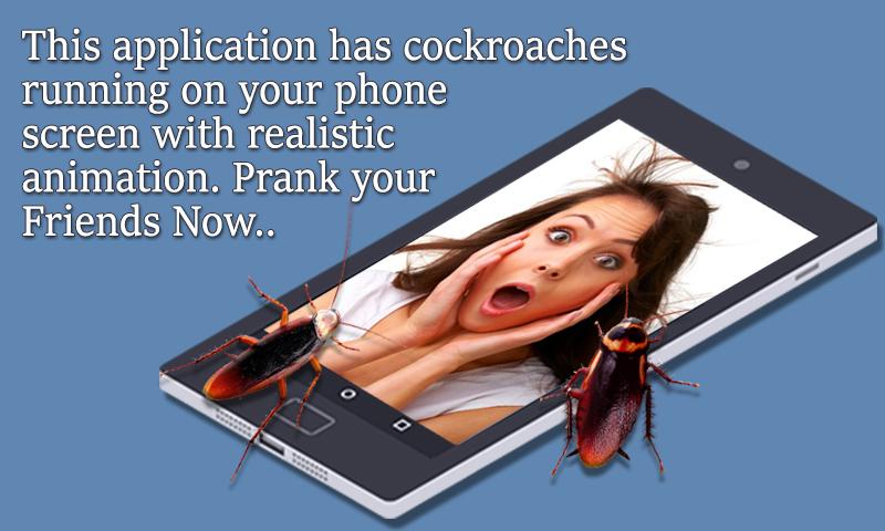 Cockroach On Face Prank