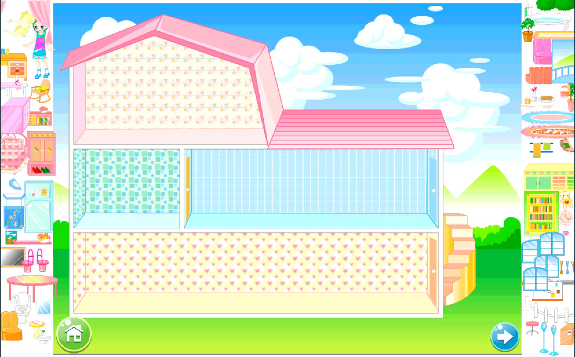 Doll House Decorating game