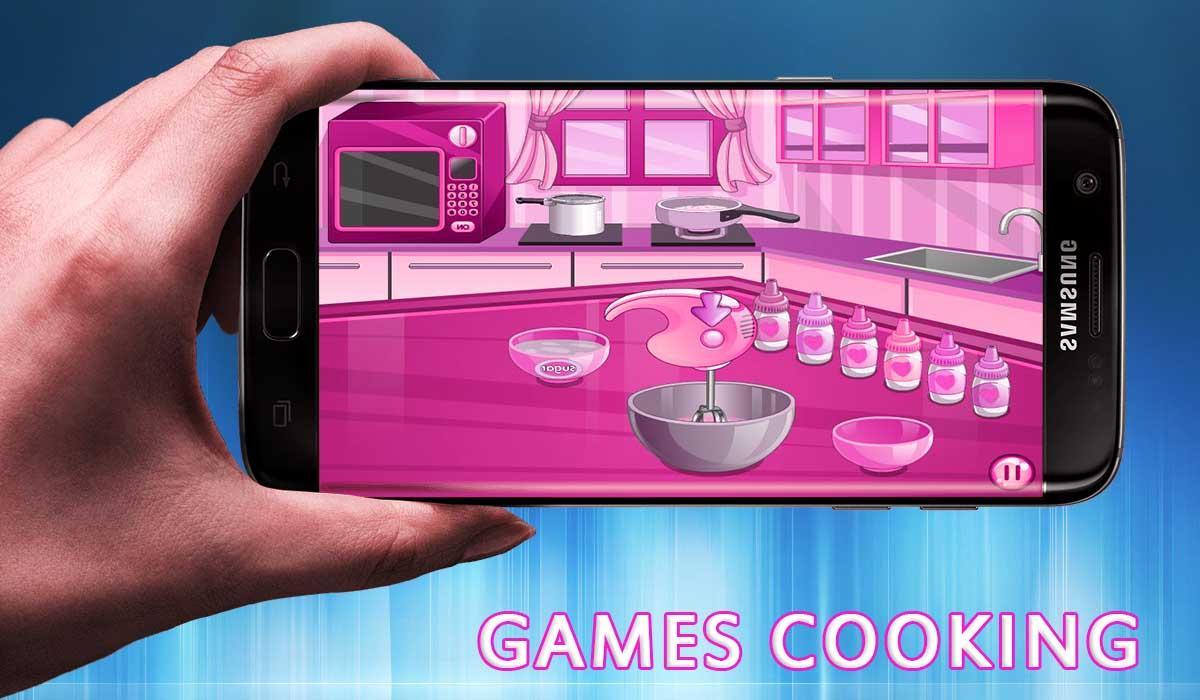 Mommy elsa cooking cupcakes