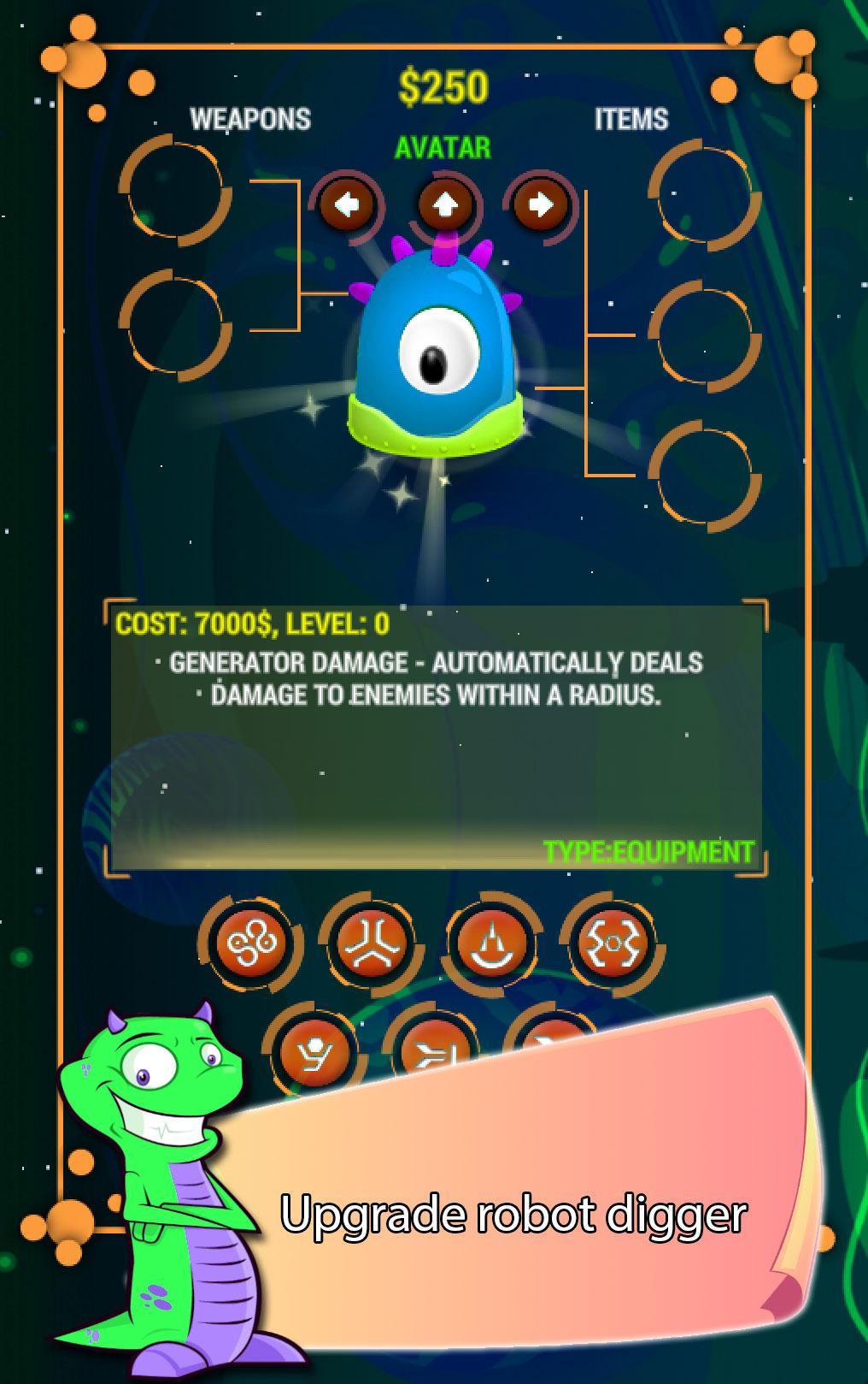 Digger Battle for Mars & Gems