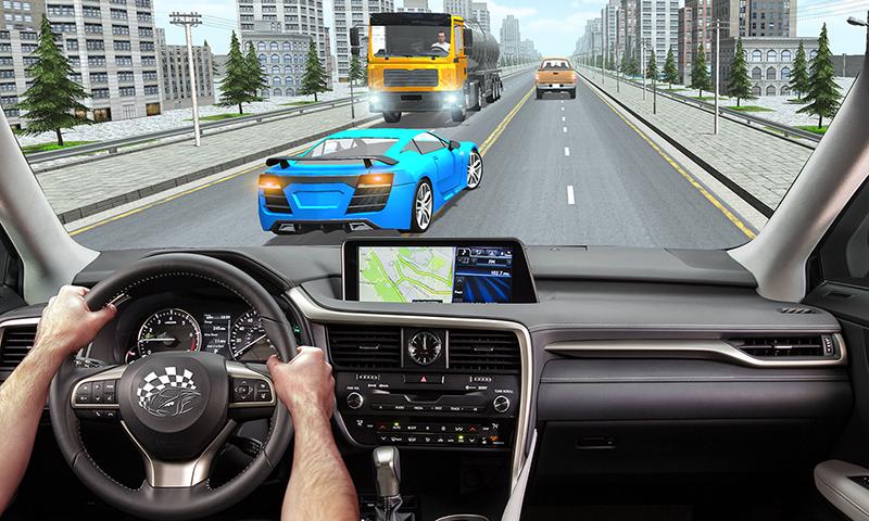City GT Car Racer in Traffic