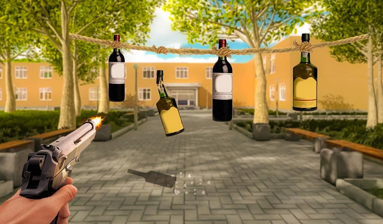 Bottle Shoot - Real Guns 3D Bottle Shoot