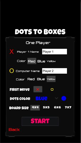 Dots To Boxes