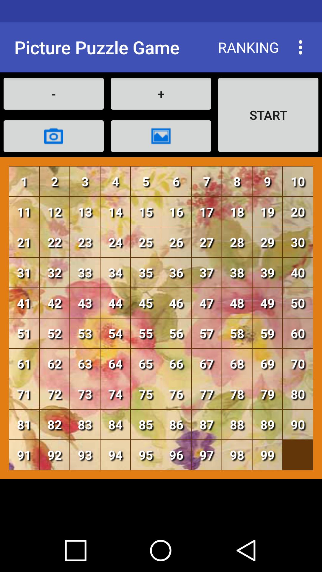 Picture Puzzle Game