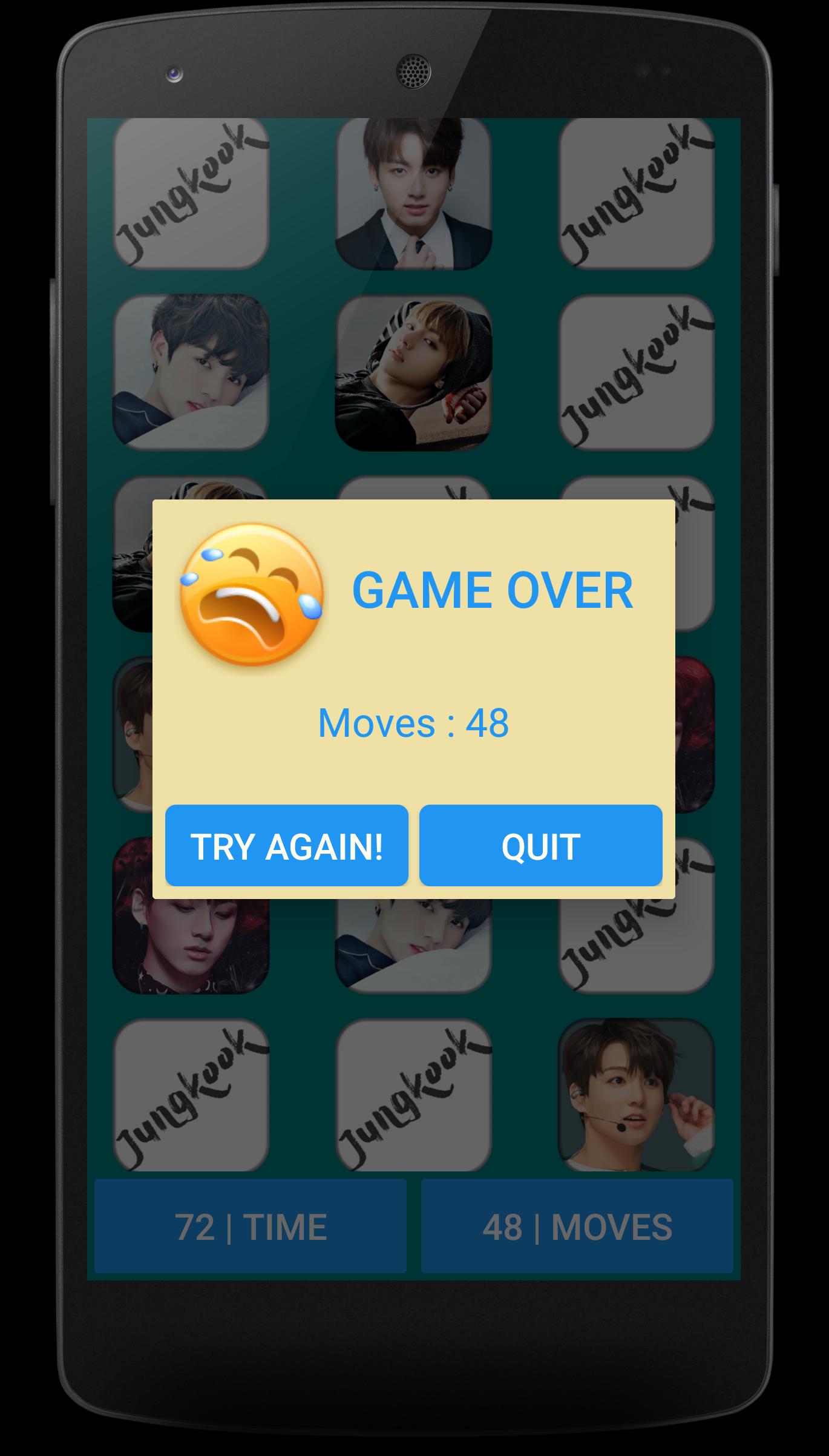 Jungkook Pair Game