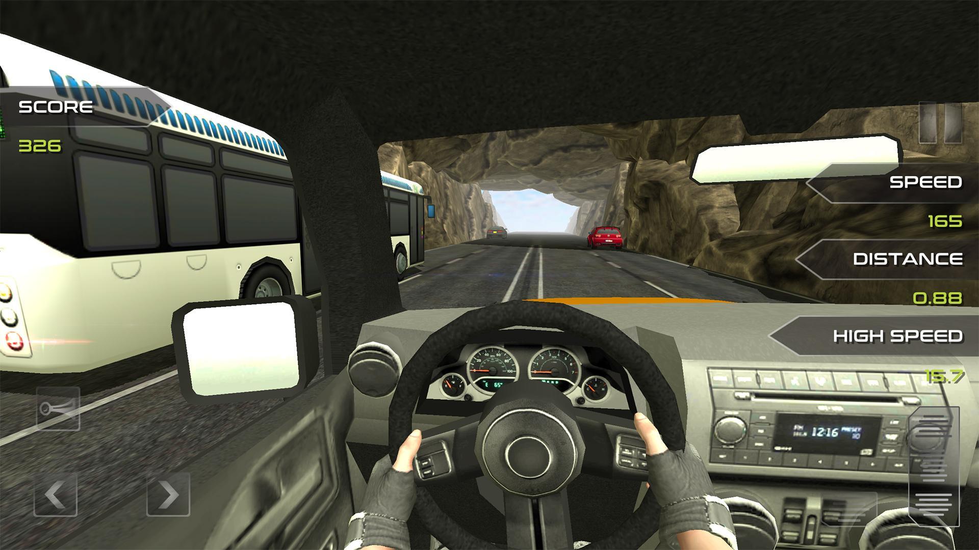 SUV Traffic Driving
