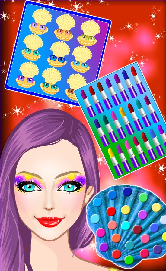 Mermaid Princess Makeup and Dr