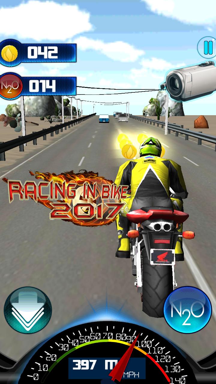 Racing in Bike 2017