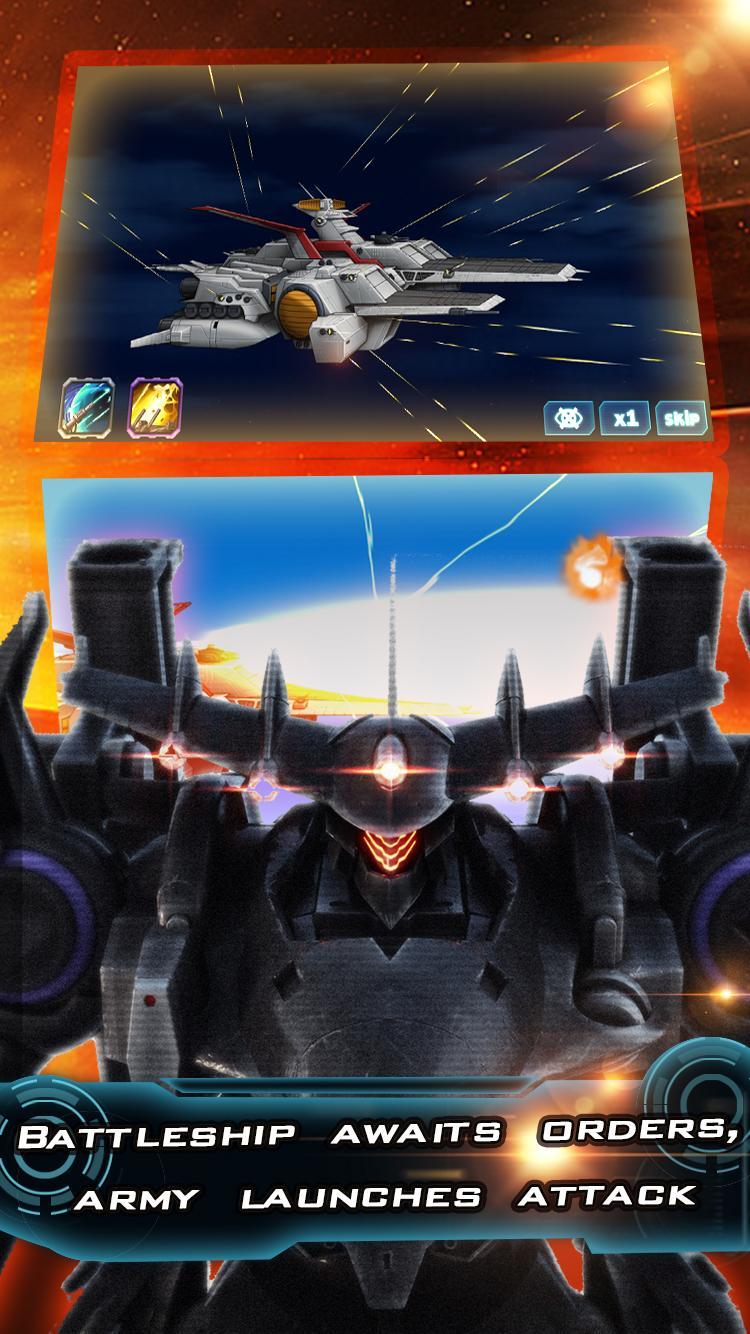 Robot front battle