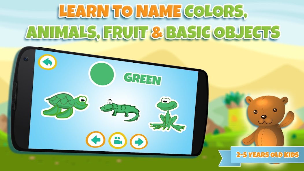 Learning colors for toddlers