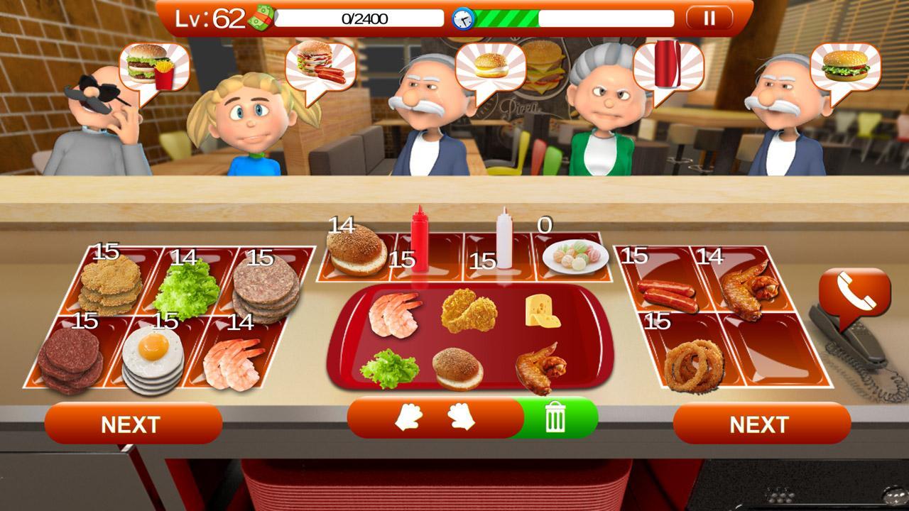 Burger Chef Simulation