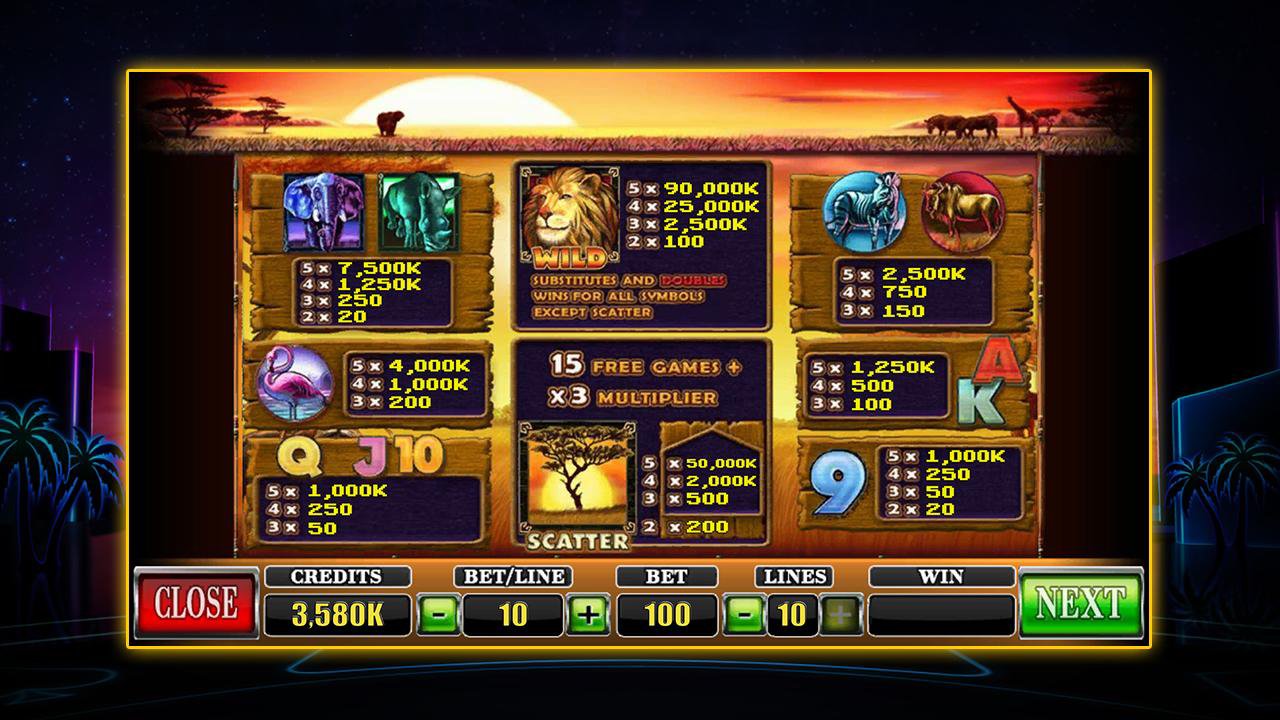 SLOT Safari Heat