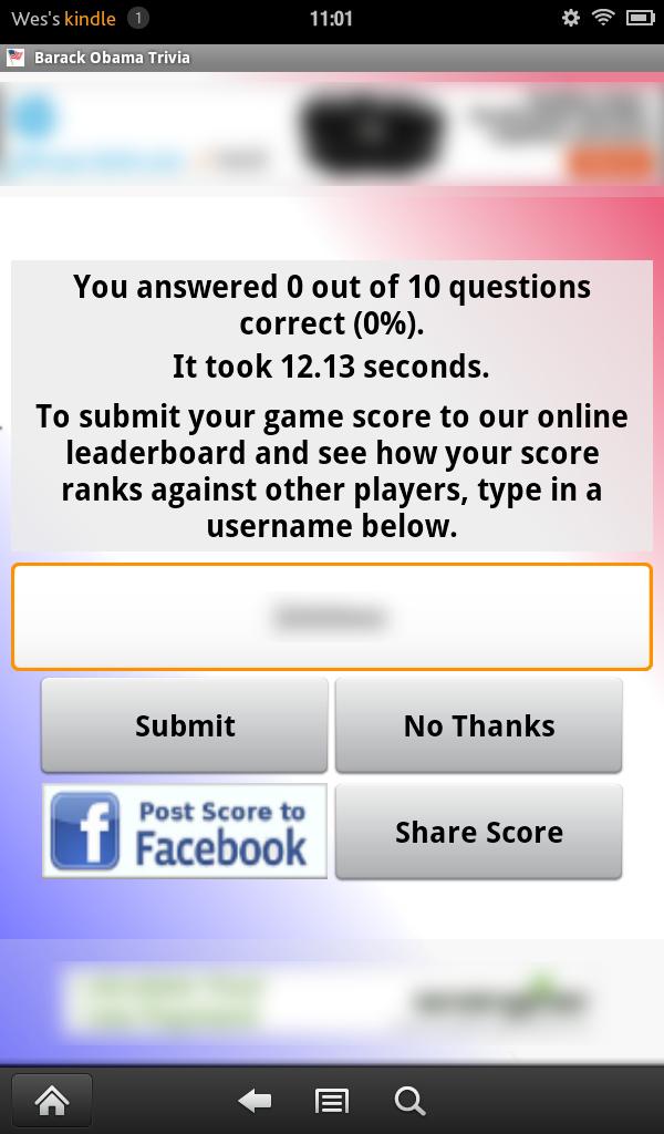 Barack Obama Trivia