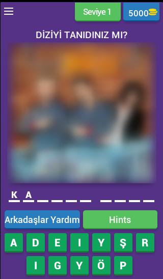 Yerli Dizi Bulmaca