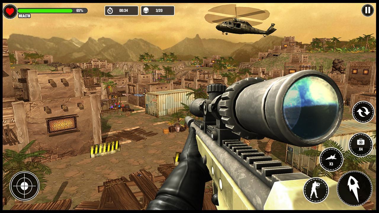 Desert Sniper Shooting