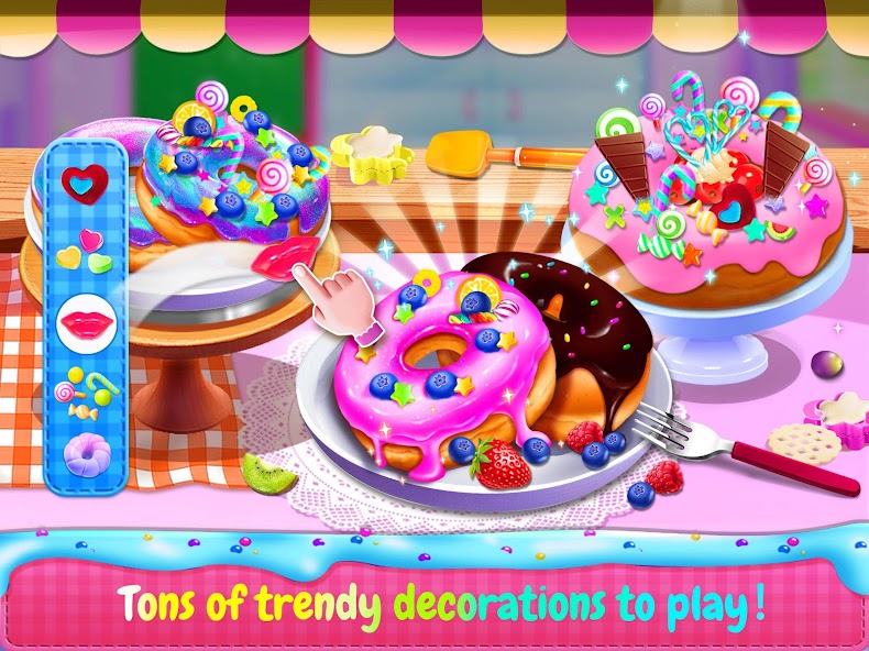 Make Rainbow Unicorn Donuts
