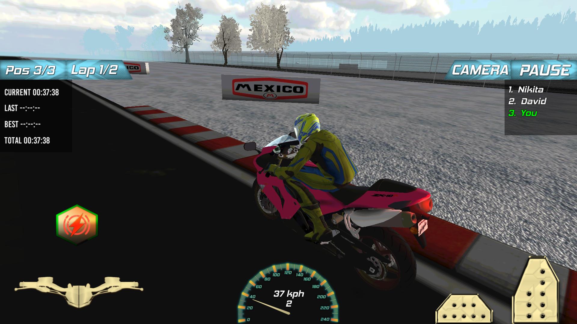 Winter Motorbike Race