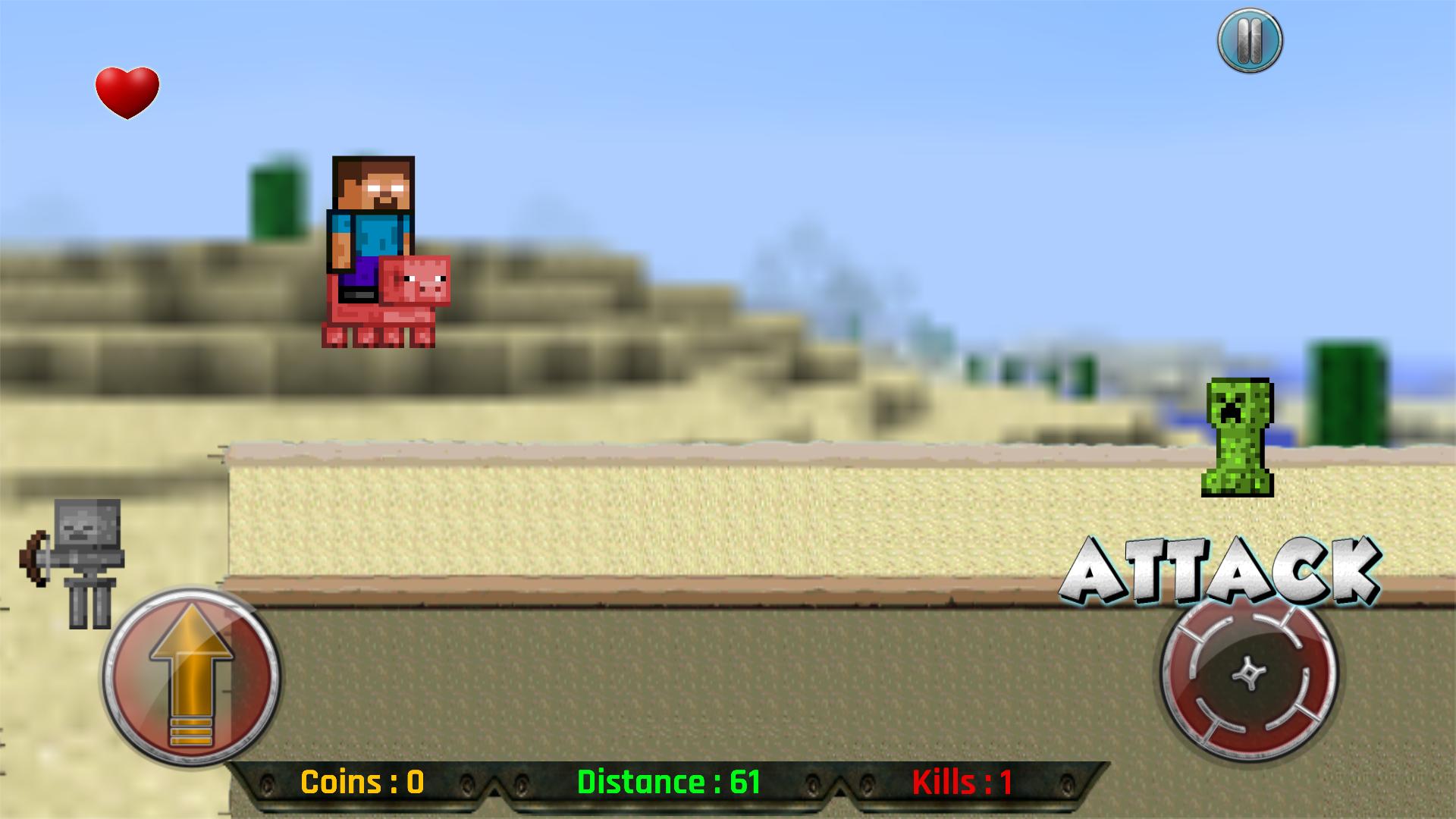 Herobrines Pig Run