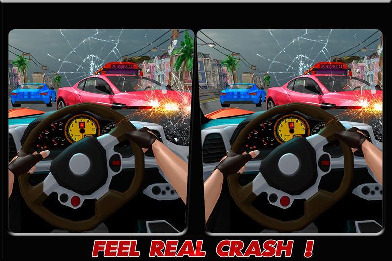 Turbo Traffic Car Racing: VR