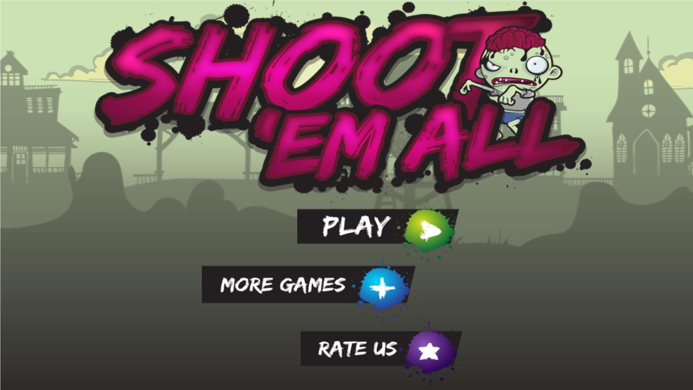 Zombie Target Shooting for Kid