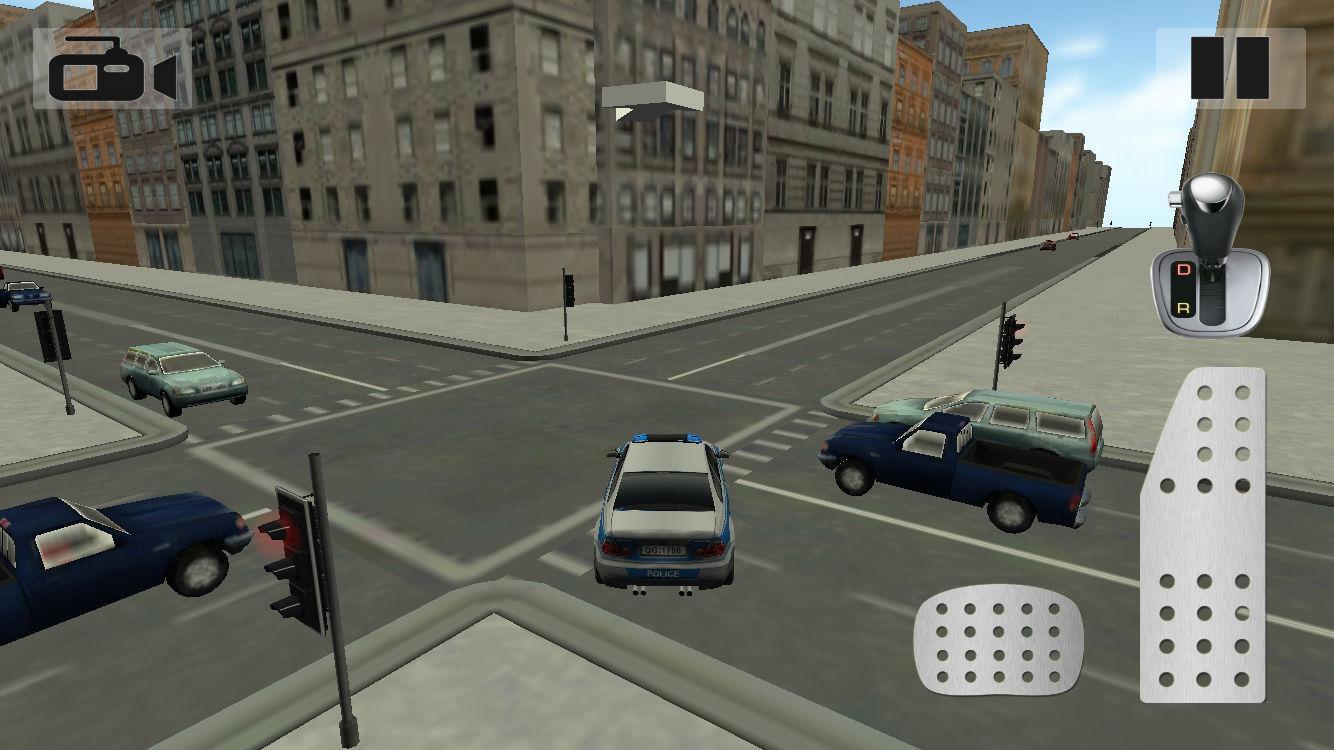Driving Police Car 3D