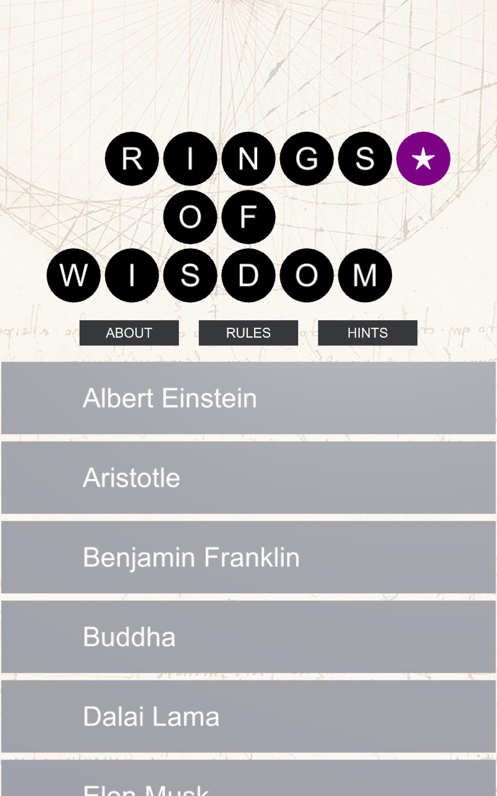 Rings of Wisdom
