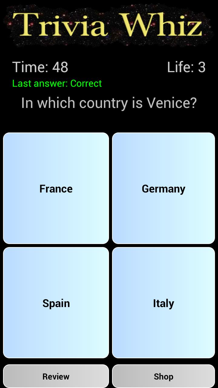 Trivia Whiz