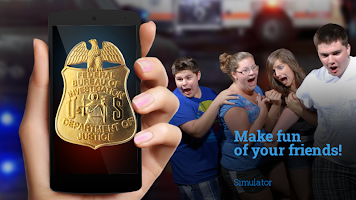 Police Badge. Simulator