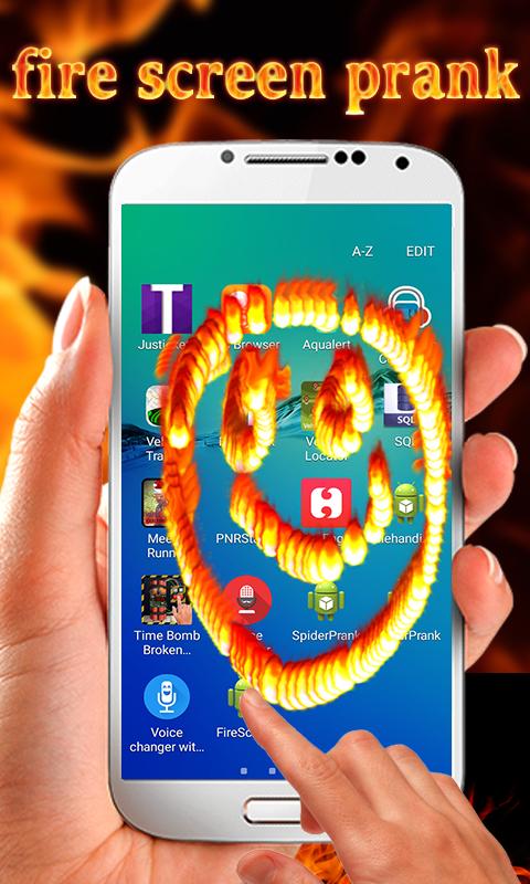 Fire Screen Simulated